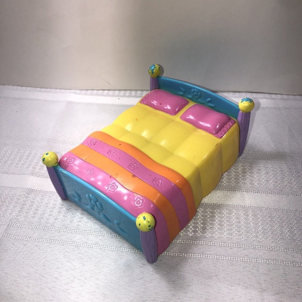DORA THE EXPLORER Talking Dollhouse Replacement Bed Furniture 2004 Mattel Viacom